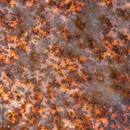 Rusty surface of metal