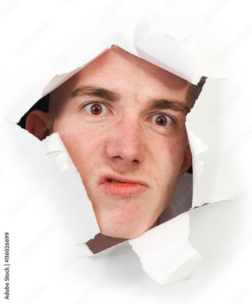 Fototapeta premium Sinister person