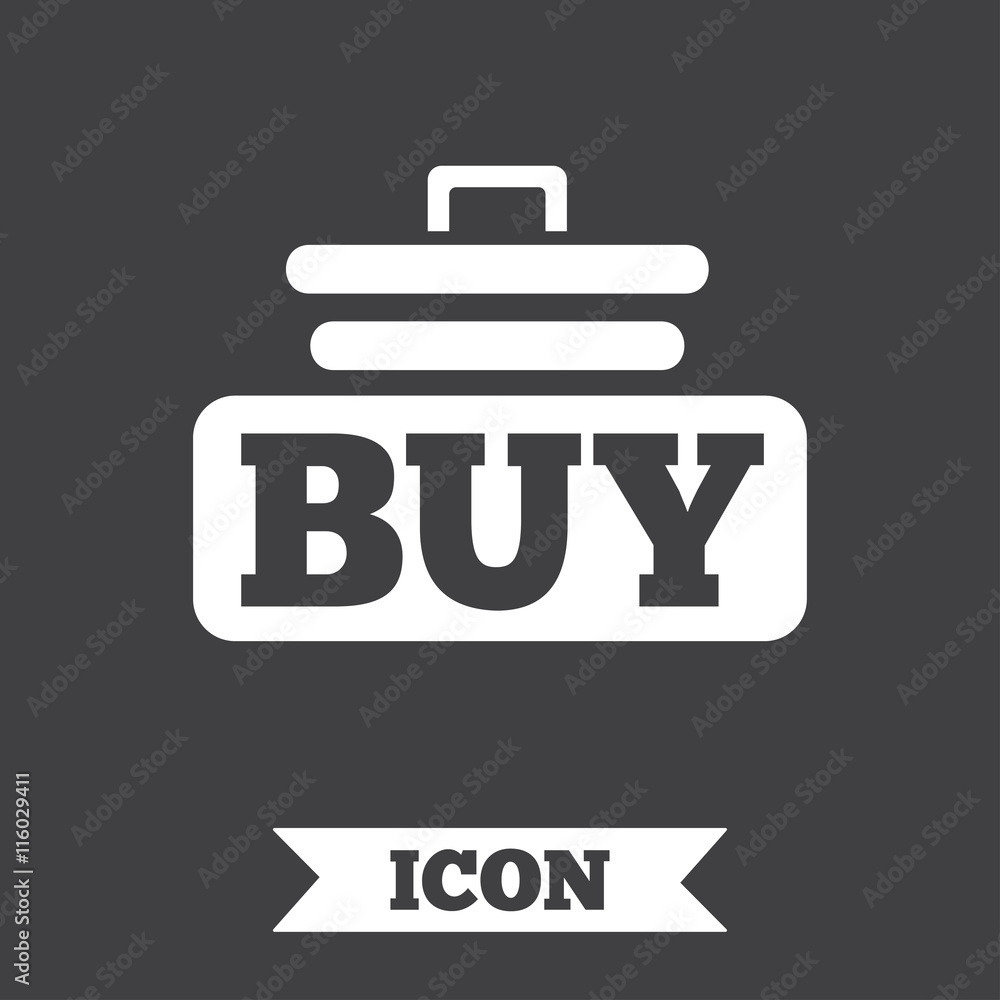 Buy sign icon. Online buying cart button. Buy sign icon. Online buying cart button.