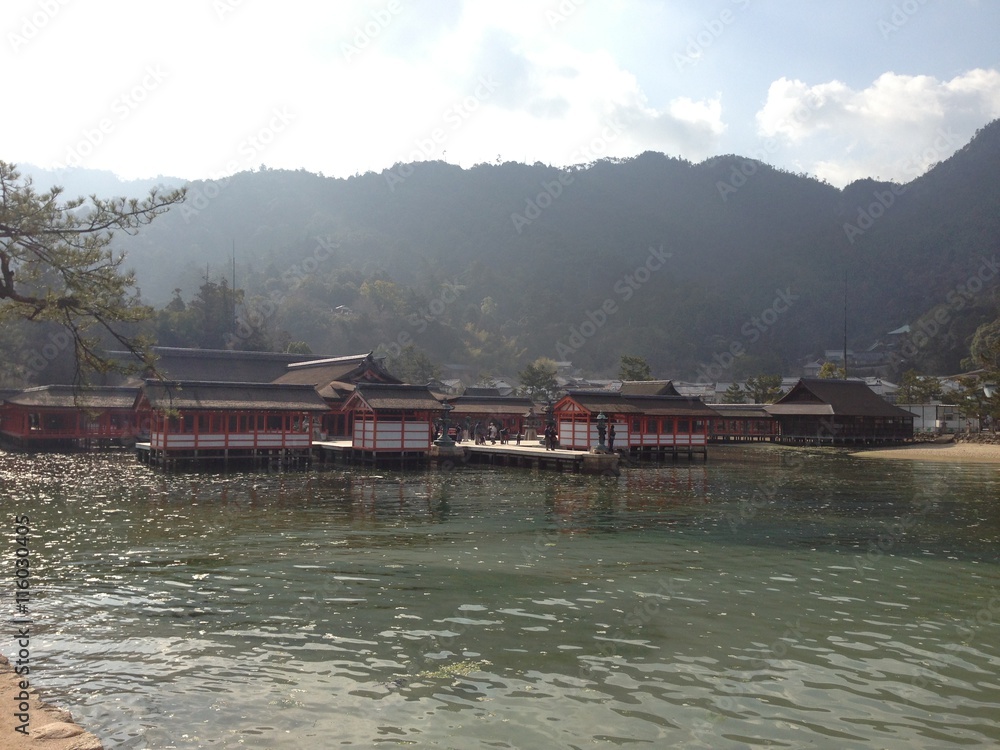Obraz premium 日本三景 広島 厳島神社