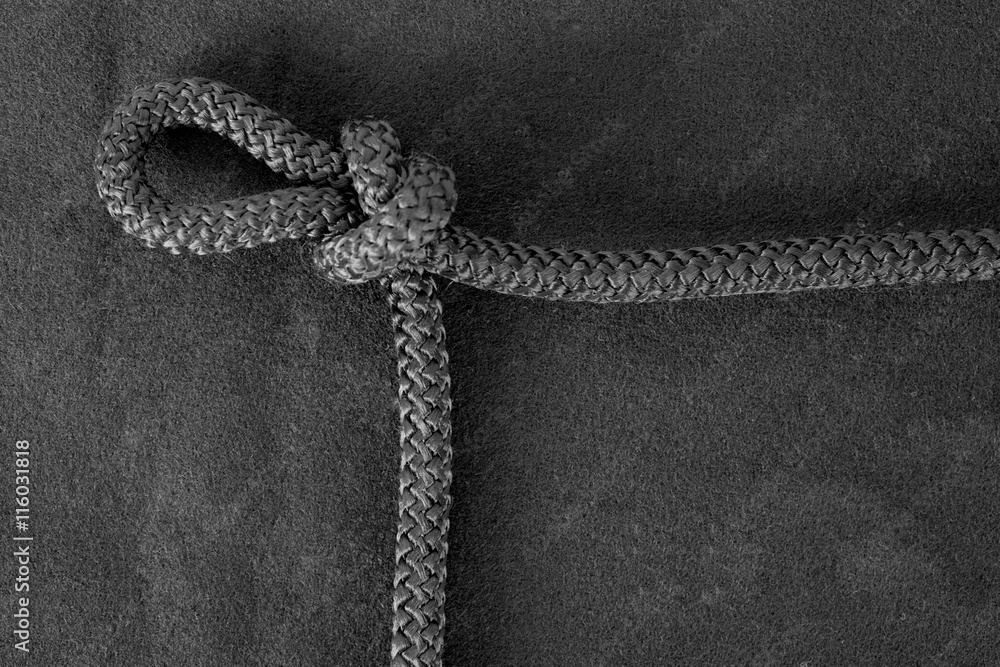 Knot on cord
