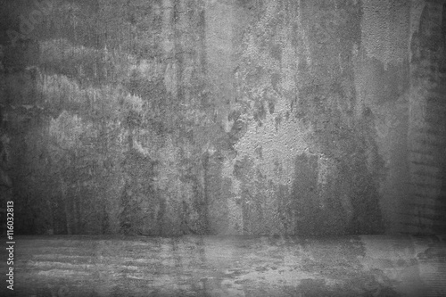 cement wall and floor for pattern and background