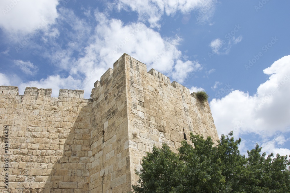 Jerusalem Old City Wall End