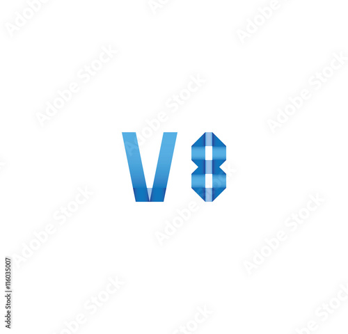 Free Download v8 initial simple modern blue  - GFXLoad