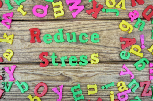 Reduce Stress on wooden table