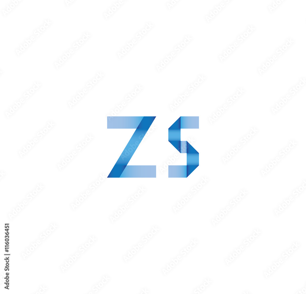 z5 initial simple modern blue z5 initial simple modern blue