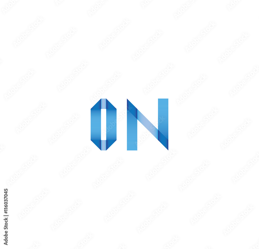 0n initial simple modern blue 0n initial simple modern blue