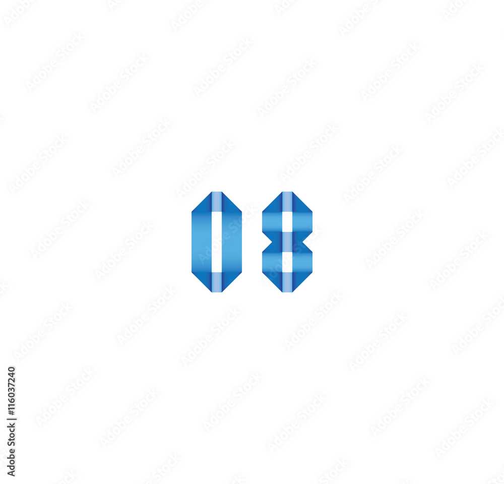 08 initial simple modern blue 08 initial simple modern blue