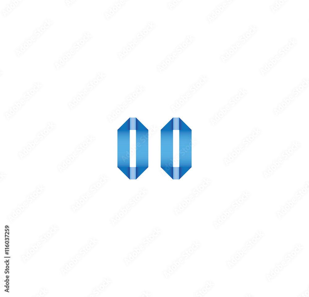 00 initial simple modern blue 00 initial simple modern blue