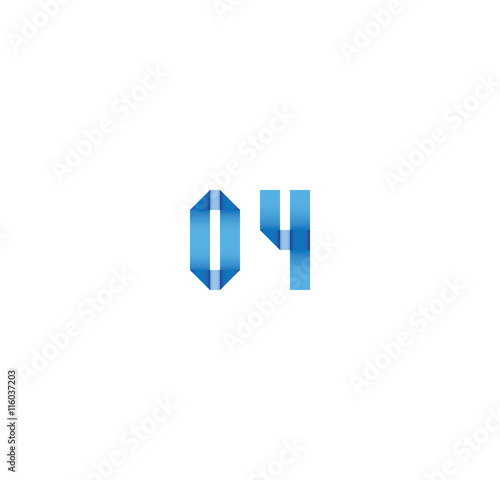 Free Download 04 initial simple modern blue  - GFXLoad
