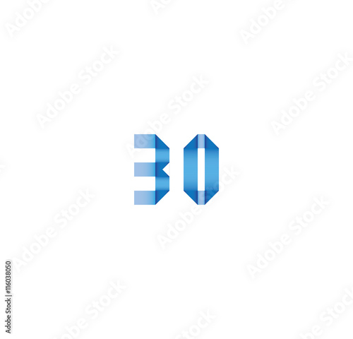 Free Download 30 initial simple modern blue  - GFXLoad