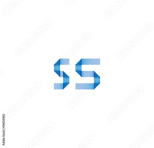 Free Download 5s initial simple modern blue  - GFXLoad