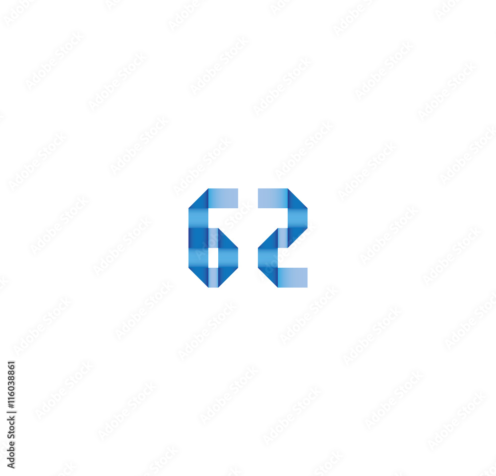 62 initial simple modern blue 62 initial simple modern blue