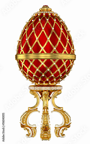 Imperial Faberge Egg 3d redner