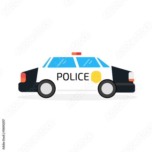 police car