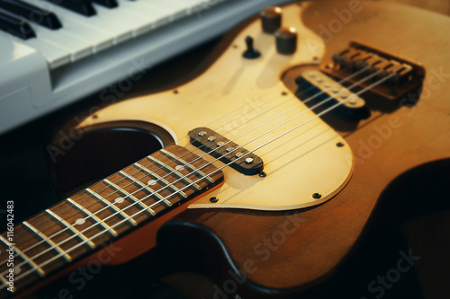 Electric guitar closeup © Africa Studio