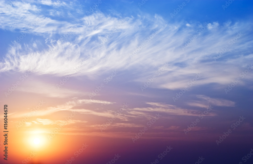 Obraz premium Sunset