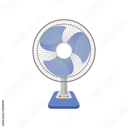 Fan illustration vector