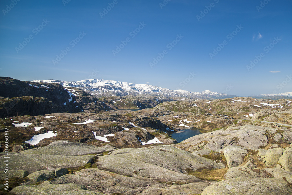 landscape in Norway near Voss