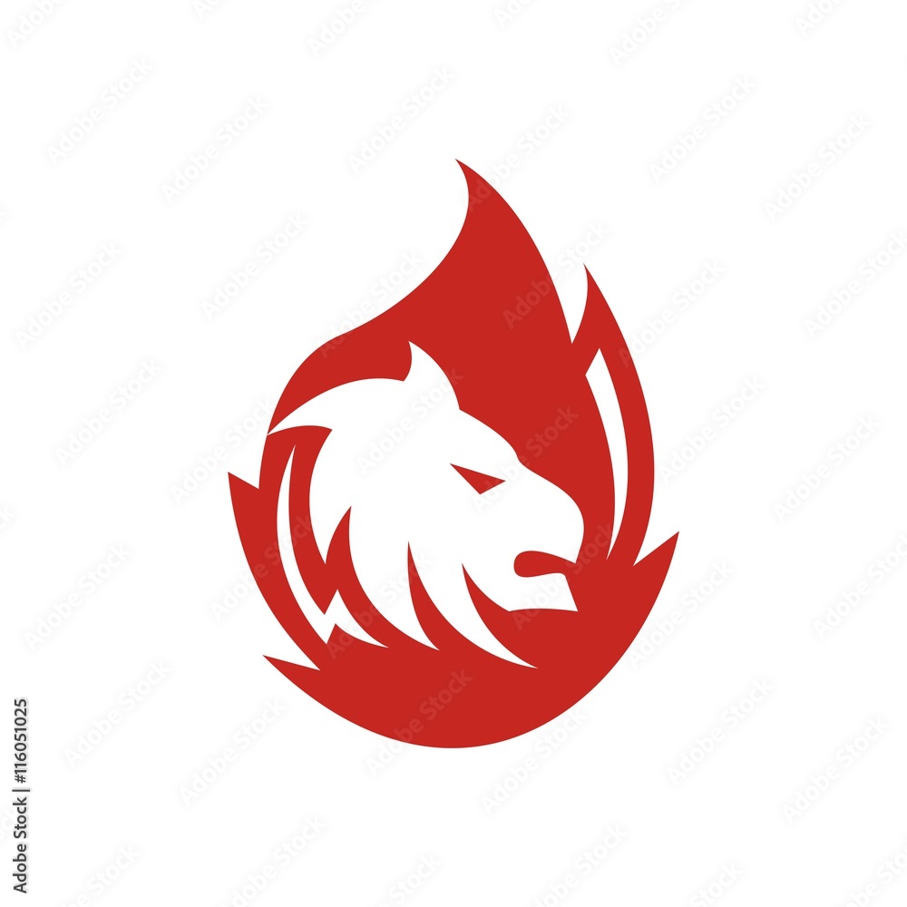 Lion king logo animal vector Lion king logo animal vector