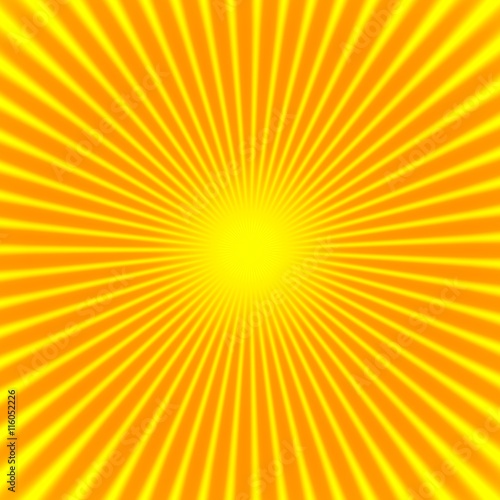 summer sunny rays pattern texture background - yellow and orange colored