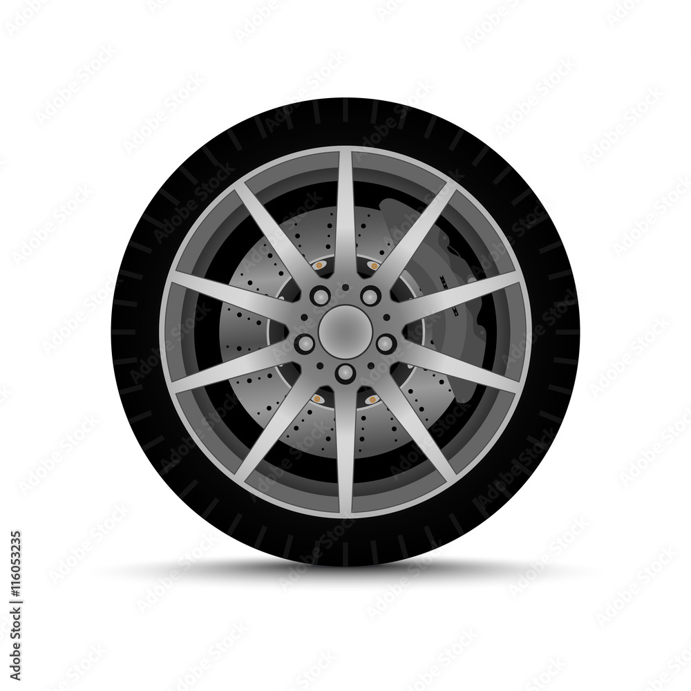 car wheel