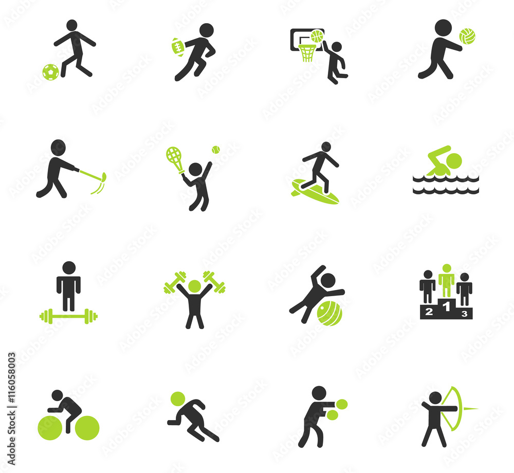 sport icon set sport icon set