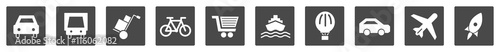 Verkehr & Logisitk Icons
