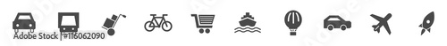 Verkehr & Logisitk Icons