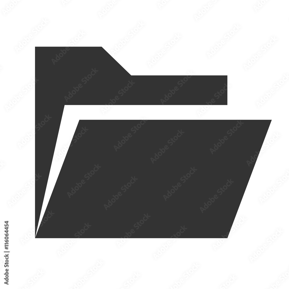 Folder icon. Flat icon of folder. Folder EPS. Vector illustration. Folder icon. Flat icon of folder. Folder EPS. Vector illustration.