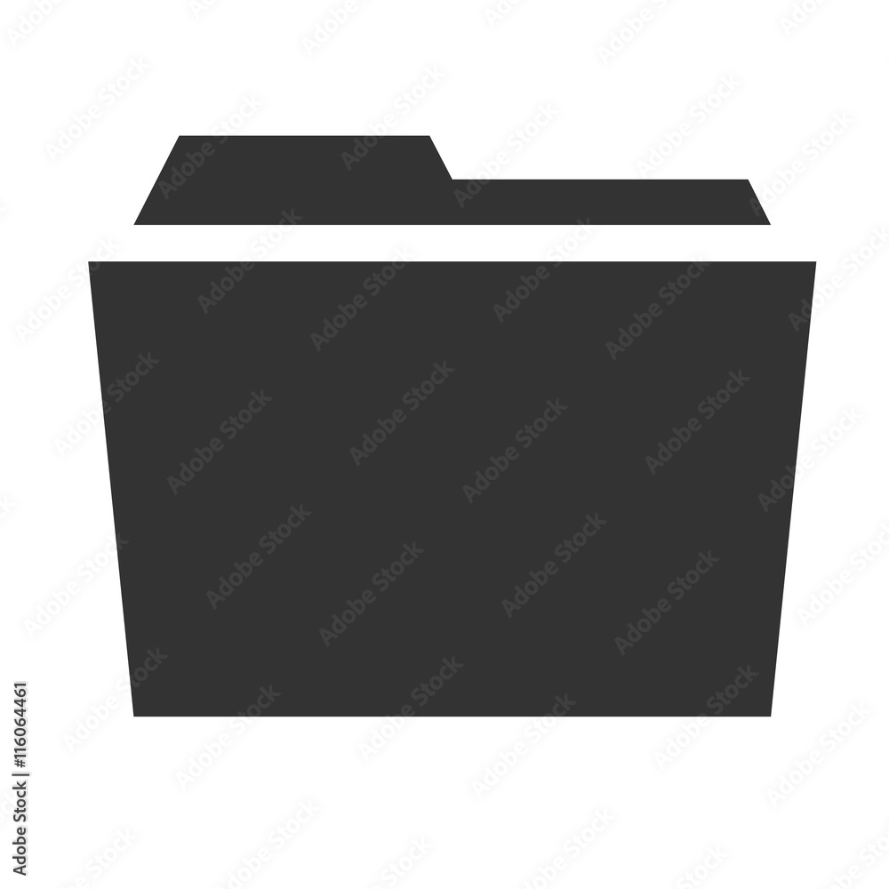 Folder icon. Flat icon of folder. Folder EPS. Vector illustration. Folder icon. Flat icon of folder. Folder EPS. Vector illustration.