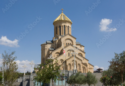 The Holy Trinity Cathedral of Tbilisi.The Republic Of Georgia