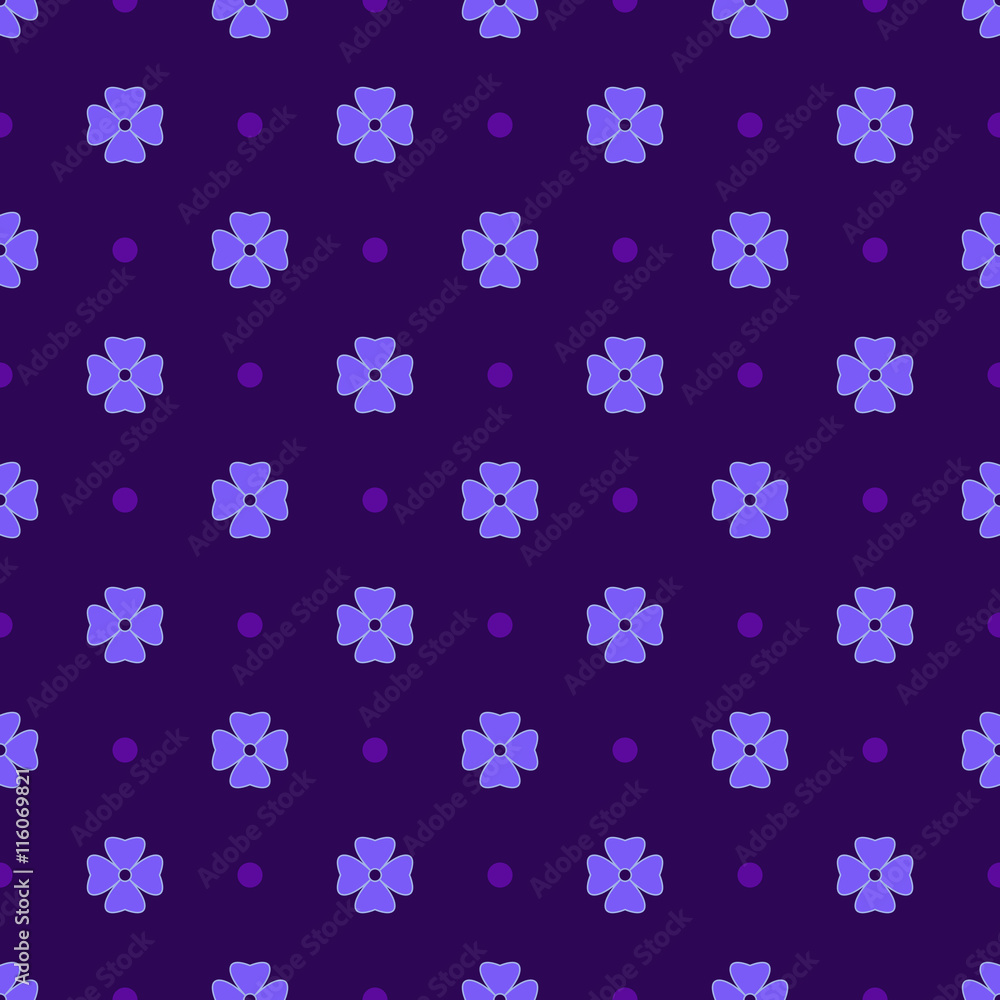 Flowers geometric seamless pattern 56.07 Flowers geometric seamless pattern 56.07