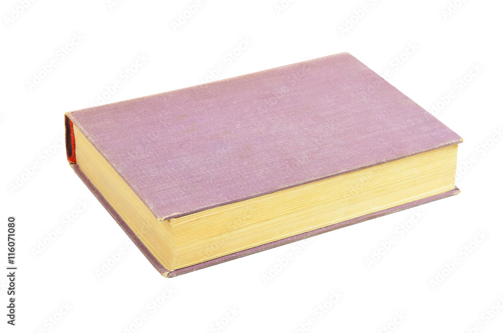 Old hardcover book Old hardcover book