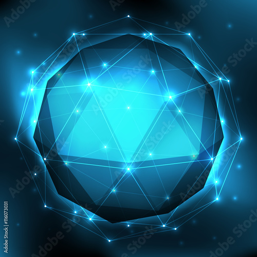 Abstract Geometric Background