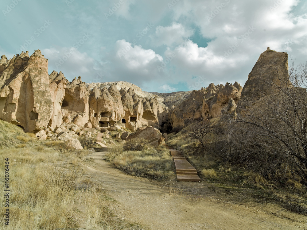 Fototapeta premium Fairy Chimneys in Cappadocia, Turkey.