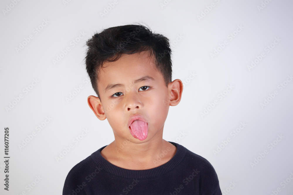 Little Boy Sick and Bored Little Boy Sick and Bored