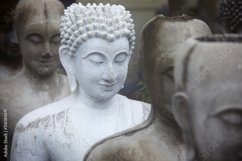 Samolepka buddha statue background.