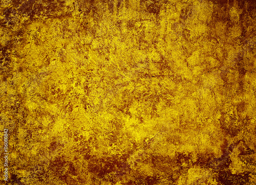 Vintage soiled grunge yellowy-brown background