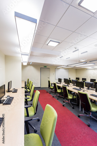 Separate workstations for students