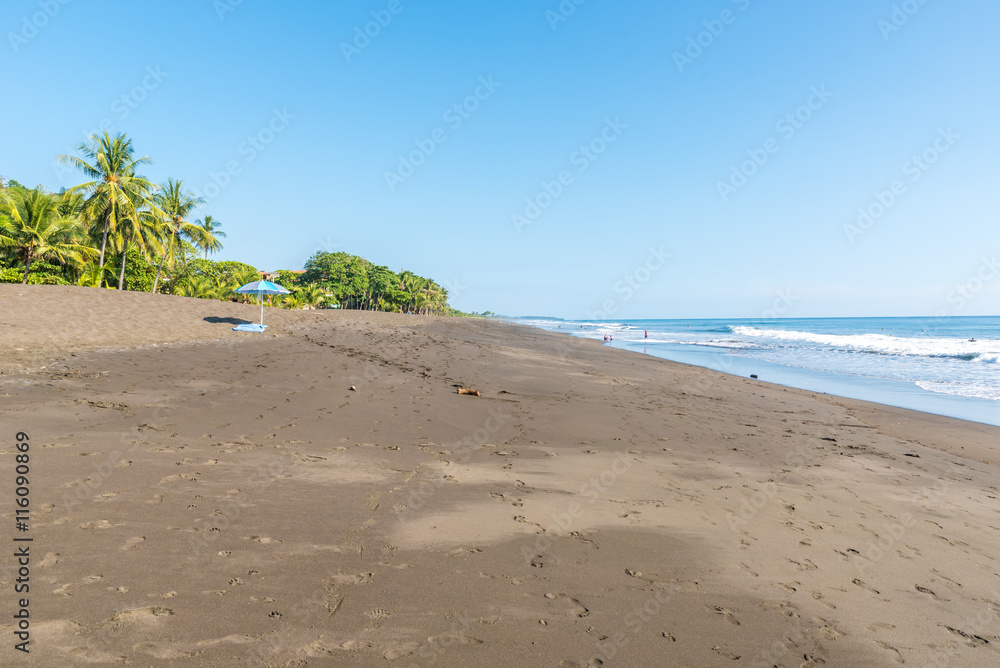 Playa hermosa en Costa Rica - pacific coast