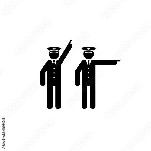 Two Policemen Icon