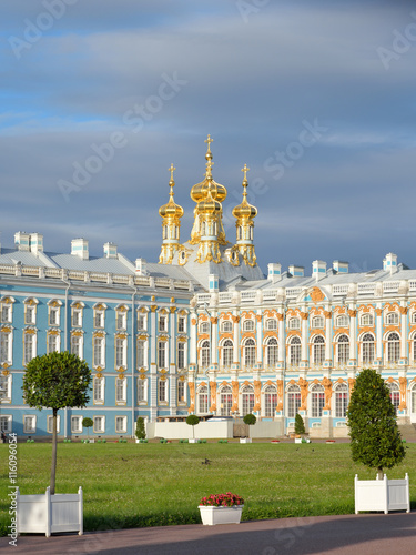 Catherine Palace in Tsarskoe Selo.