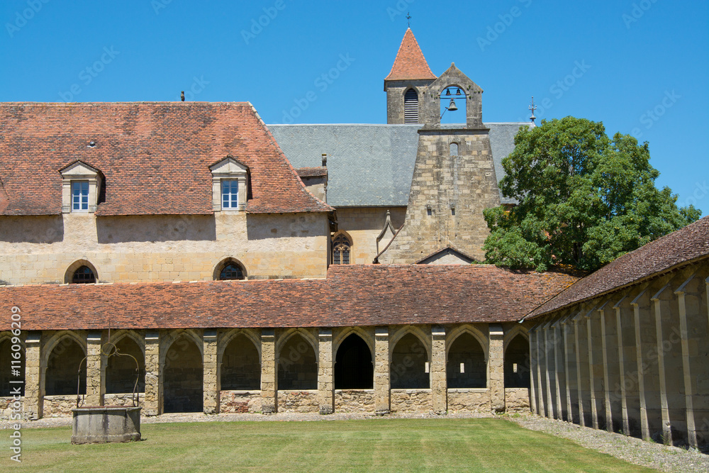Cloître de la Chartreuse Saint-Sauveur de Villefranche-de-Rouergue, France