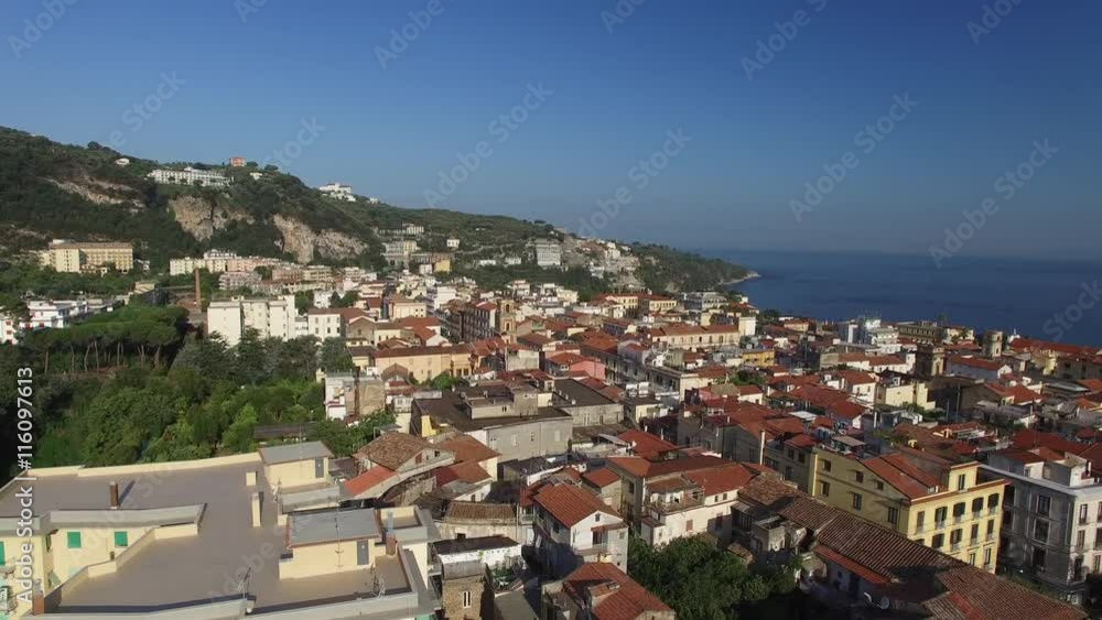 Aerial View of Sorrento, Italy Aerial View of Sorrento, Italy
