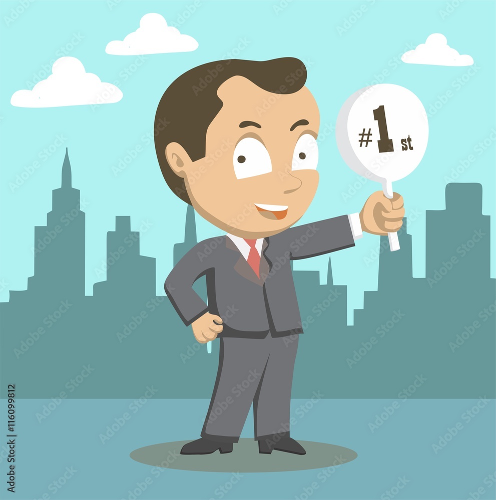 Winner Success Businessman Winner Success Businessman