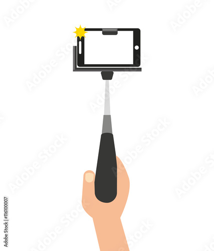 selfie photographic smartphone icon