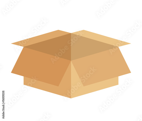 box carton packing icon