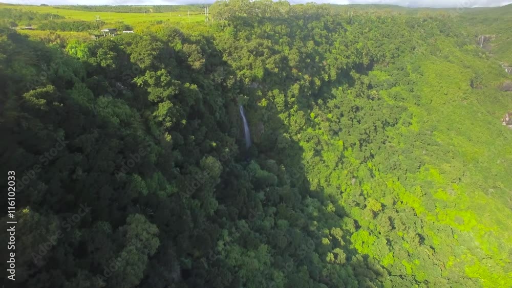 4K UHD Top down aerial video of Tamarin Falls Waterfall (Seven Cascades) - Mauritius, Curepipe, near Black River Gorge National Park 4K UHD Top down aerial video of Tamarin Falls Waterfall (Seven Cascades) - Mauritius, Curepipe, near Black River Gorge National Park