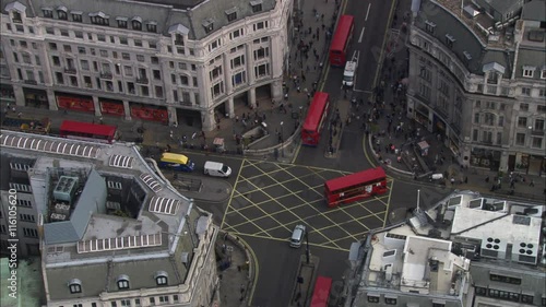 Oxford Circus And London Buses photo